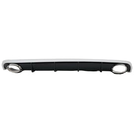 Diffusore paraurti posteriore per Audi A6 C7 4G berlina Avant (2010-2014) con Terminali di scarico RS6 design
