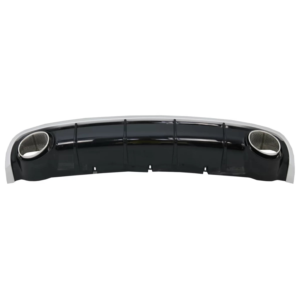 Diffusore paraurti posteriore per Audi A6 C7 4G berlina Avant (2010-2014) con Terminali di scarico RS6 design
