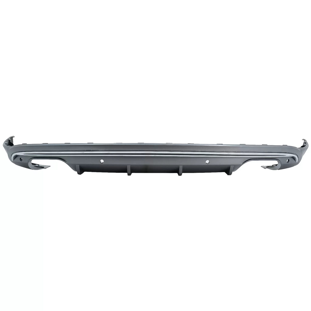 Diffusore paraurti posteriore per Audi Q5 8R (2009-2016) con Sistema di scarico e doppio terminali di scarico