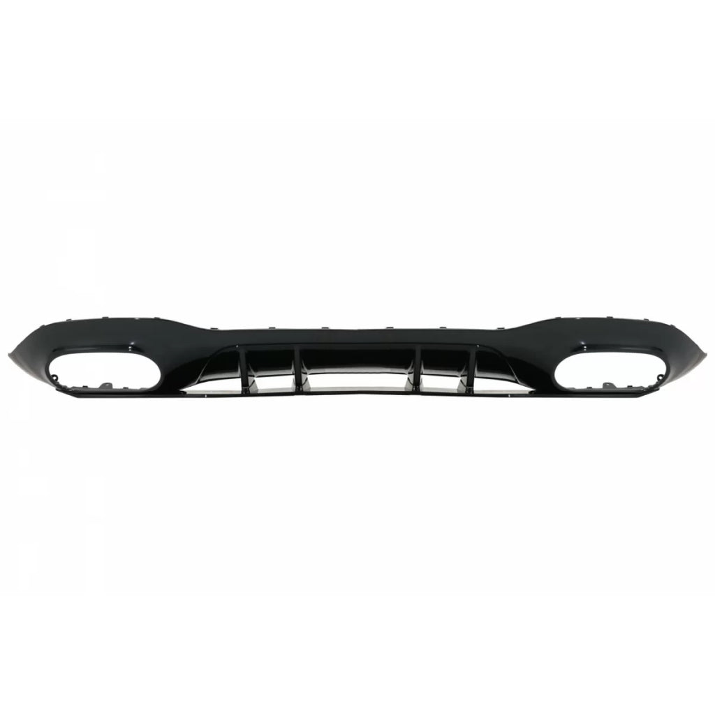 Diffusore paraurti posteriore con nero Terminali di scarico e Calotta specchietto per Mercedes Classe A V177 hatchback