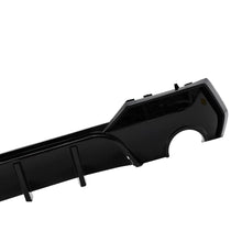 Carica l'immagine nel visualizzatore di Gallery, Diffusore paraurti posteriore per BMW Serie 4 G22 G23 (2020 e successivi) Nero lucido