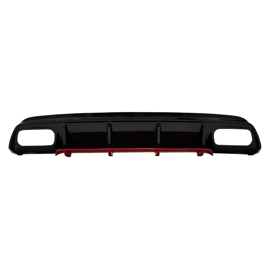 Diffusore paraurti posteriore con Terminali di scarico cromato per Mercedes Classe A W176 restyling (2015-2018) A45
