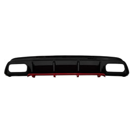 Diffusore paraurti posteriore con Terminali di scarico cromato per Mercedes Classe A W176 restyling (2015-2018) A45