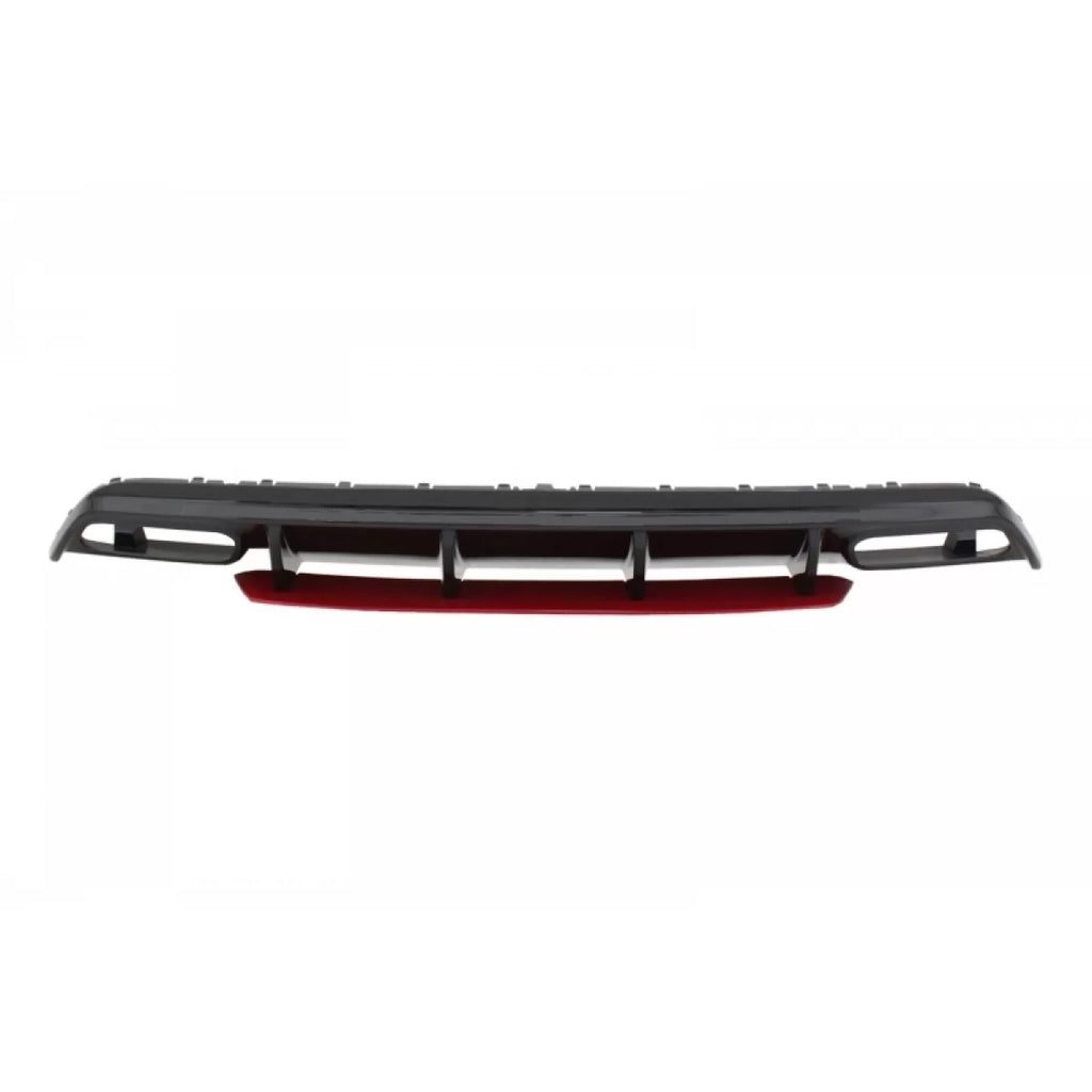 Diffusore paraurti posteriore con Terminali di scarico cromato per Mercedes Classe A W176 restyling (2015-2018) A45