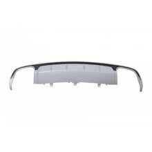 Carica l'immagine nel visualizzatore di Gallery, Diffusore paraurti posteriore con Terminali di scarico e griglia per Audi A6 4G restyling (2015-2018) berlina Avant RS6