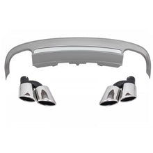Carica l'immagine nel visualizzatore di Gallery, Diffusore paraurti posteriore Terminali di scarico posteriore tubi per Audi A5 8T 2 porte Coupe Cabriolet (2012-2015) S5