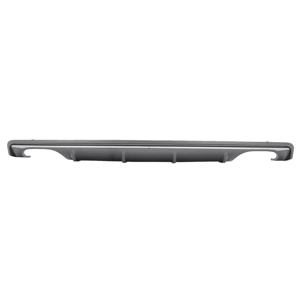 Diffusore paraurti posteriore con Sistema di scarico Nero lucido per Audi A3 8V berlina (2012-2015) S3 design solo