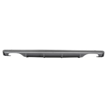 Carica l'immagine nel visualizzatore di Gallery, Diffusore paraurti posteriore con Sistema di scarico Nero lucido per Audi A3 8V berlina (2012-2015) S3 design solo
