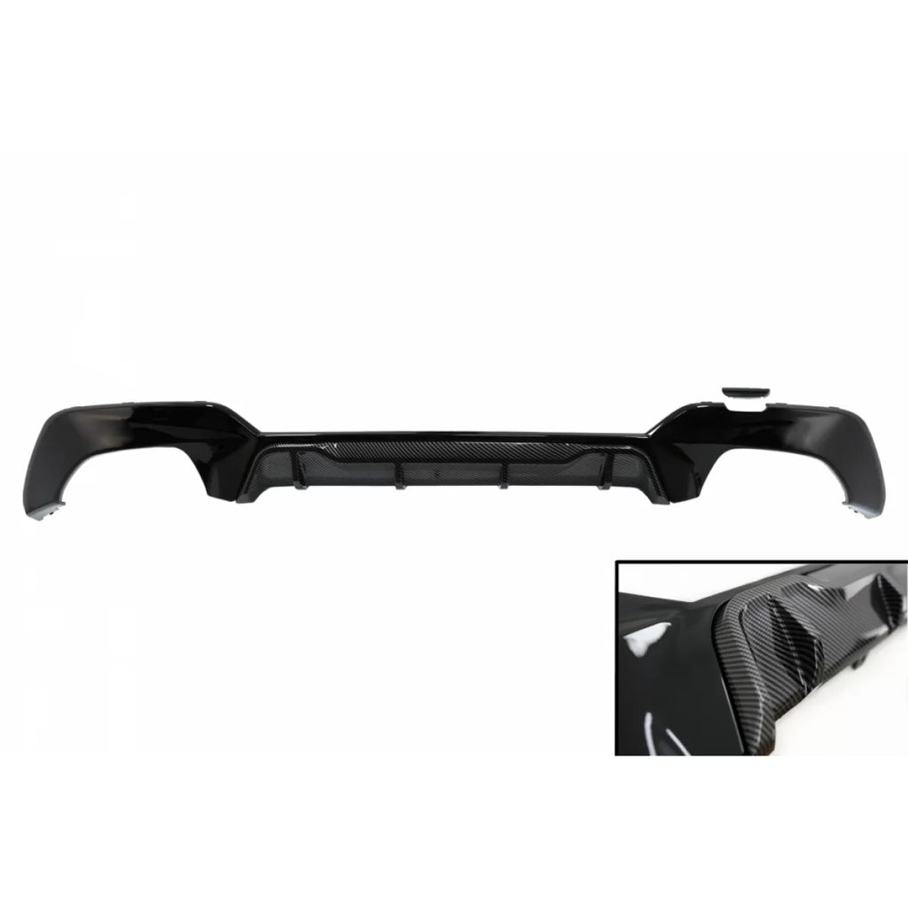 Diffusore paraurti posteriore con Minigonne estensione per BMW Serie 3 G20 berlina G21 Touring (2019 e successivi) M