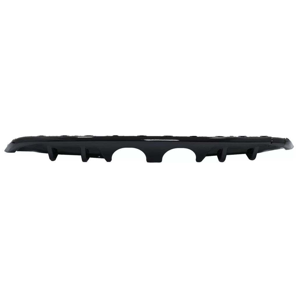 Diffusore paraurti posteriore per VW Golf 6 VI (2008-2012) R20 stile solo per paraurti standard Nero lucido