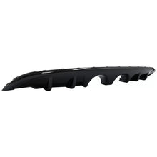 Diffusore paraurti posteriore per VW Golf 6 VI (2008-2012) R20 stile solo per paraurti standard Nero lucido