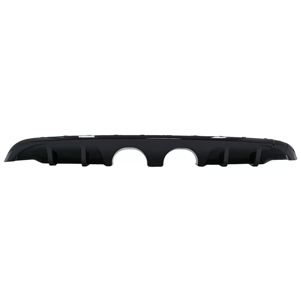 Diffusore paraurti posteriore per VW Golf 6 VI (2008-2012) R20 stile solo per paraurti standard Nero lucido