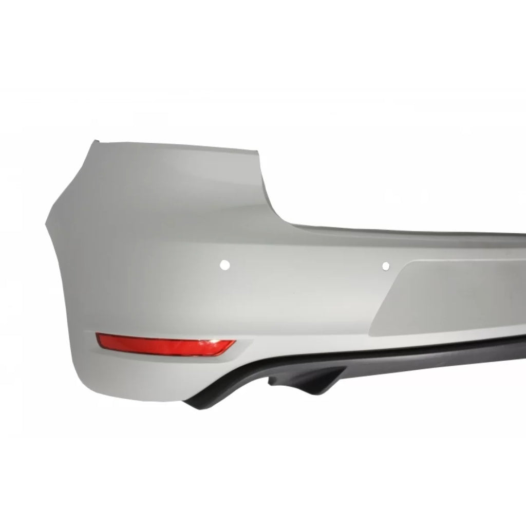 Paraurti posteriore per VW Golf 6 VI (2008-2012) con fanali posteriori Full LED rosso ciliegia rosso GTI design
