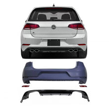 Paraurti posteriore per VW Golf VII (7) 13-19 conversione allo stile R 7.5 stile 17-19