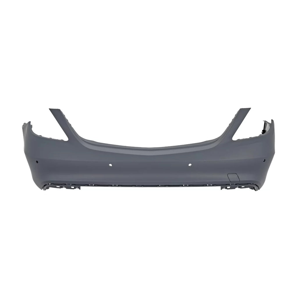 Posteriore A design paraurti tipo S63/S65 per Mercedes Classe S W222 2014-2017 con PDC con doppio diffusore, per doppio