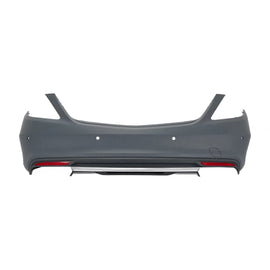 Posteriore A design paraurti tipo S63/S65 per Mercedes Classe S W222 2014-2017 con PDC con doppio diffusore, per doppio