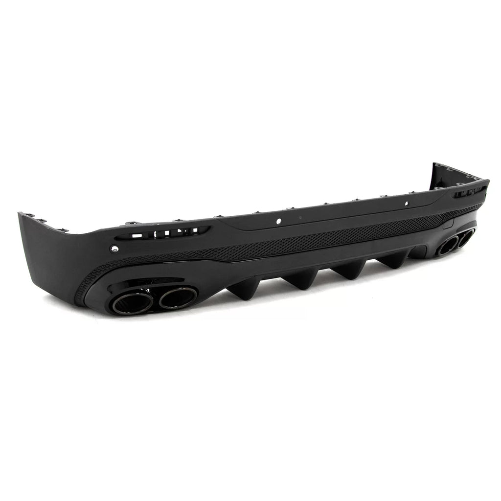 Posteriore diffusore con nero Terminali di scarico per Mercedes GLB X247 SUV (2020 e successivi) 45 S design Night kit
