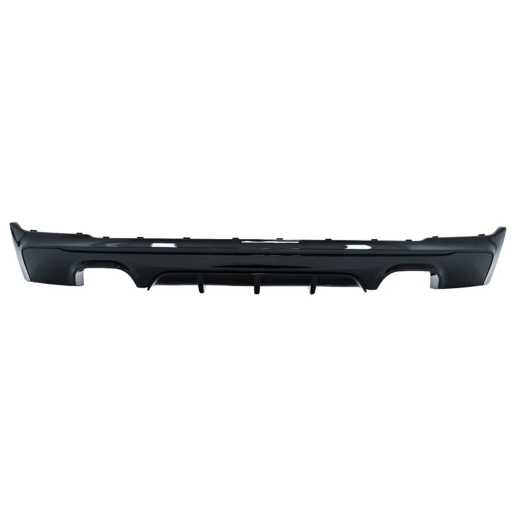 Posteriore diffusore Doppia uscita con Splitter anteriore e Minigonne aggiuntivo Lip estensioni per BMW Serie 2 F22 F23