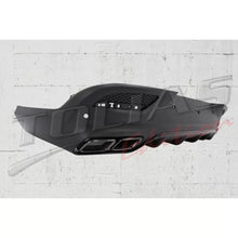 Posteriore diffusore con Terminali di scarico per Mercedes GLE Coupe C292 Sport Line (2015-2019) Night kit GLE63 design