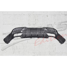 Posteriore diffusore con Terminali di scarico per Mercedes GLE Coupe C292 Sport Line (2015-2019) Night kit GLE63 design