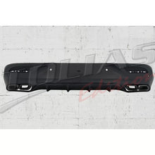 Posteriore diffusore con Terminali di scarico per Mercedes GLE Coupe C292 Sport Line (2015-2019) Night kit GLE63 design