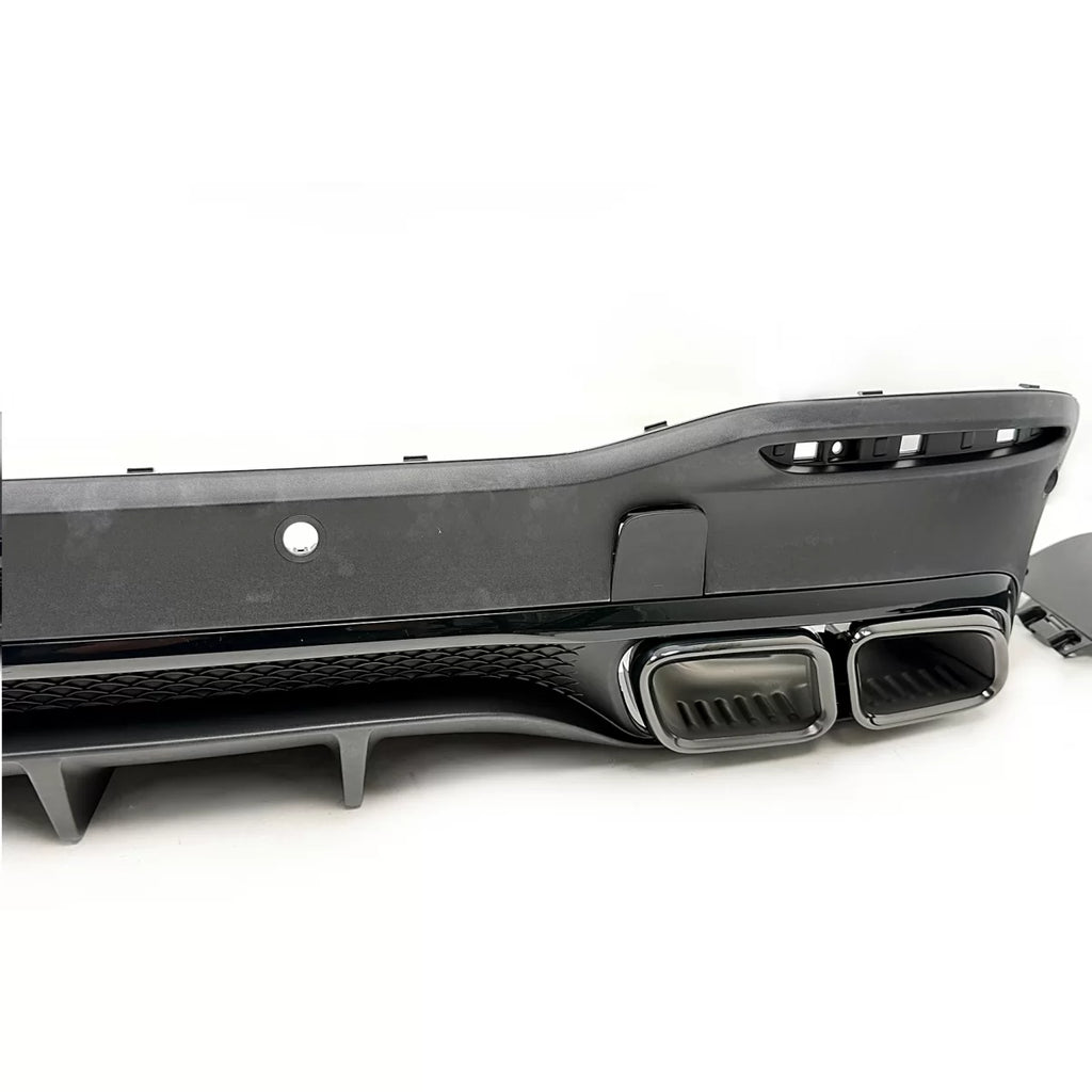 Posteriore diffusore con Terminali di scarico per Mercedes GLE W167 SUV V167 Sport Line (2019 e successivi) GLE63 design