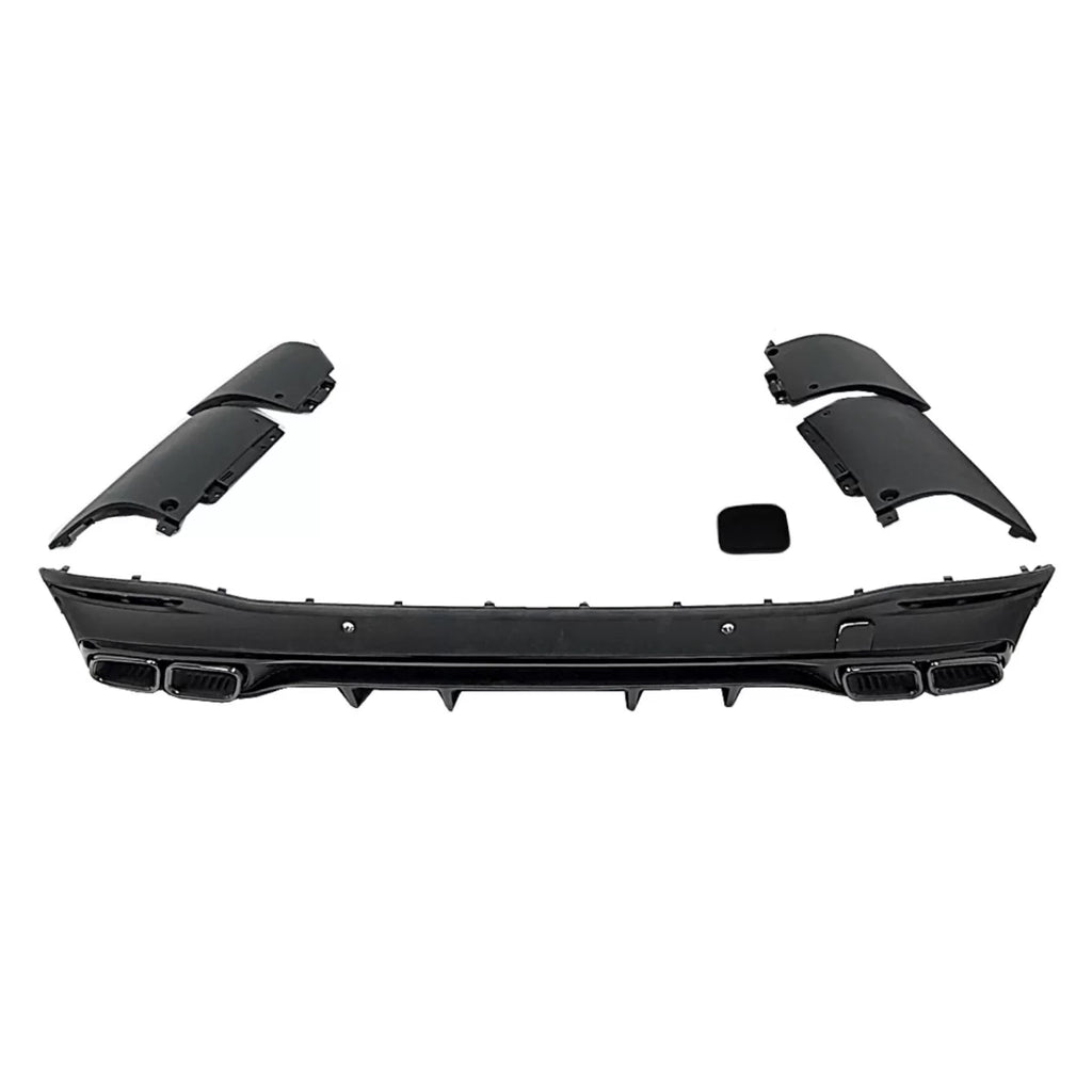 Posteriore diffusore con Terminali di scarico per Mercedes GLE W167 SUV V167 Sport Line (2019 e successivi) GLE63 design