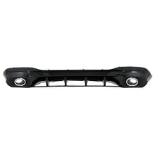 Posteriore diffusore e Terminali di scarico argento con Griglia anteriore Nero lucido per Mercedes CLA X118 Shooting
