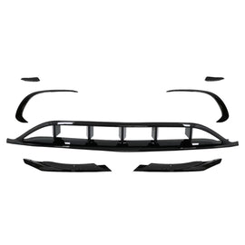 Posteriore diffusore & Terminali di scarico terminale di scarico kit con anteriore splitter alette Aero per MERCEDES