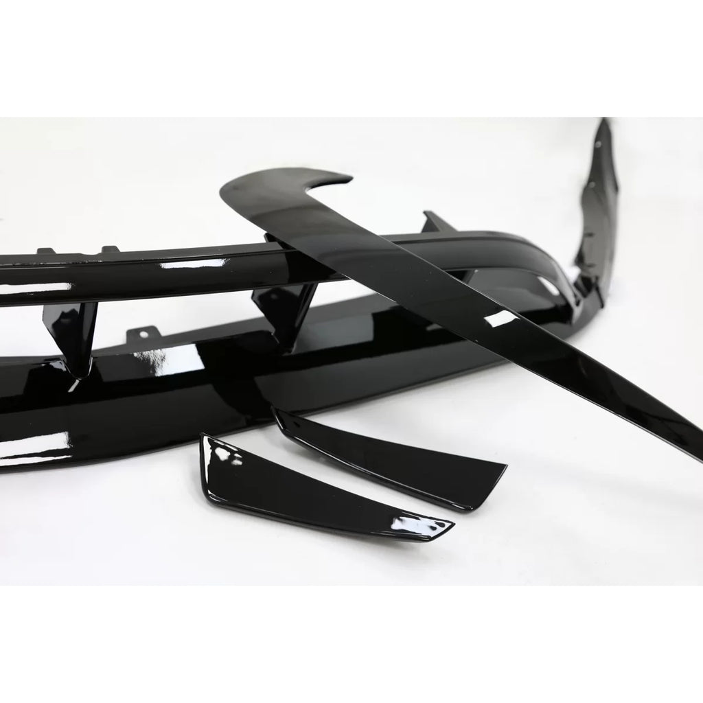 Posteriore diffusore & Terminali di scarico terminale di scarico kit con anteriore splitter alette Aero per MERCEDES