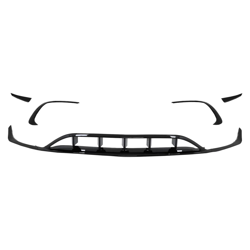 Posteriore diffusore & Terminali di scarico terminale di scarico con splitter alette Aero e spoiler portellone