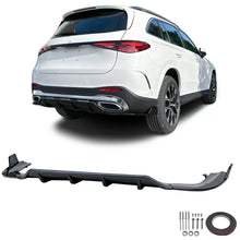 Posteriore diffusore Nero lucido per Mercedes GLC X254 SUV da 2022