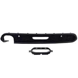 Posteriore diffusore inserto per JCW paraurti per Mini Cooper un D F55 F56 F57 14-20