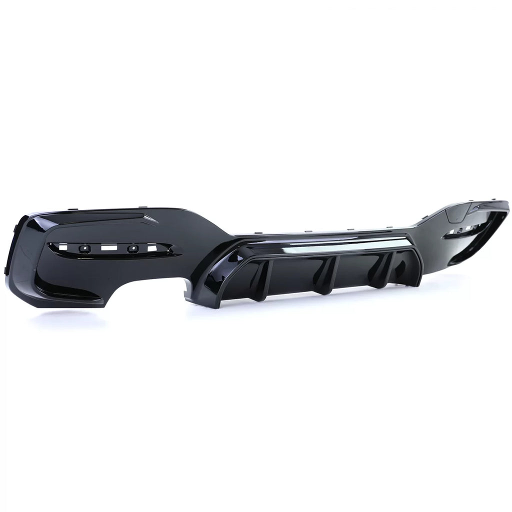 Posteriore diffusore Performance nero lucido compatibile per Serie 1 BMW F20 F21 120 125 15-19