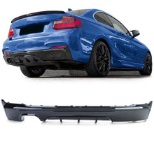 Carica l'immagine nel visualizzatore di Gallery, Posteriore diffusore Performance nero lucido compatibile Serie 2 BMW F22 F23 220 225 228 230