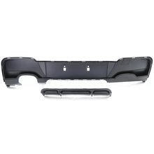 Posteriore diffusore Performance nero opaco per BMW Serie 1 F20 F21 120 125 11-15