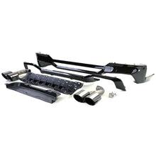 Carica l'immagine nel visualizzatore di Gallery, Posteriore diffusore Performance conversione + nero terminali di scarico compatibile BMW X4 G02 18-21