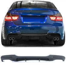 Posteriore diffusore Performance doppio scarico compatibile entrambi lati per Serie 3 BMW E90 E91 05-12