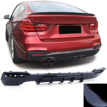 Posteriore diffusore Performance Nero lucido compatibile per Serie 3 BMW GT F34 2013-2021