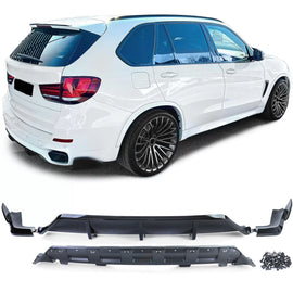 Posteriore diffusore Performance stile Nero lucido per BMW X5 F15 13-18