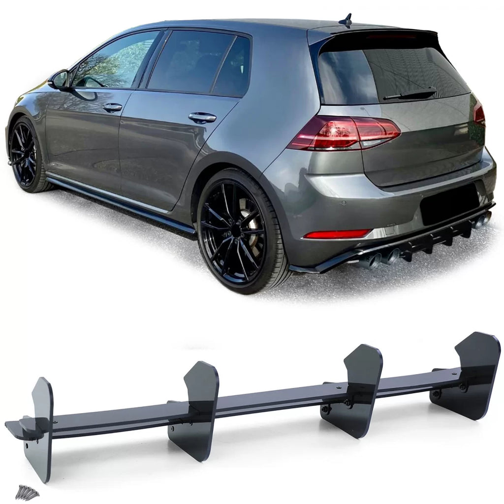 Posteriore diffusore splitter posteriore apron Performance per VW Golf 7.5 R restyling 17-21