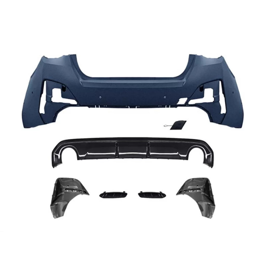 Posteriore M tech paraurti per BMW Serie 4 G26 Gran Coupe 2020-2024 -O---O-