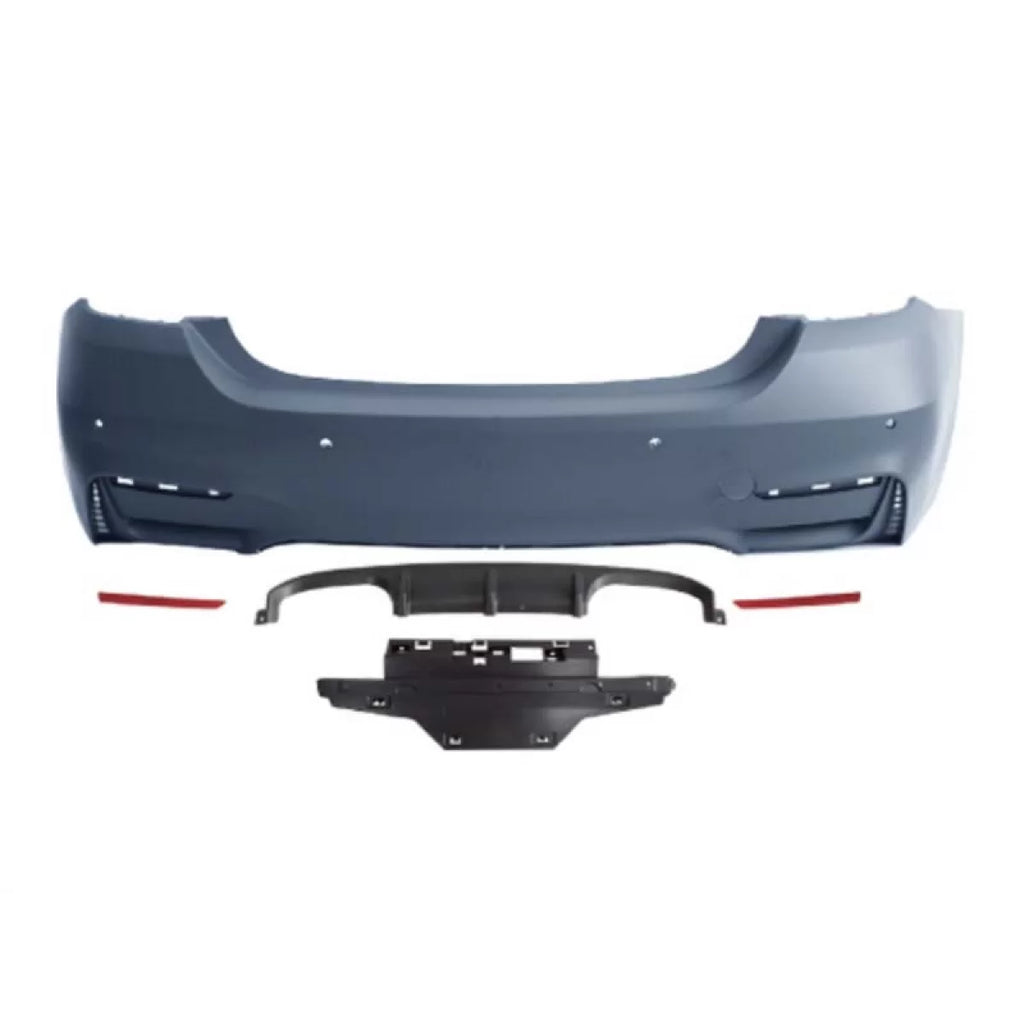 Paraurti posteriore stile M4 per BMW Serie 4 F32 coupe, F33 cabriolet, F36 Gran Coupe 2013-2020 -OO--OO-