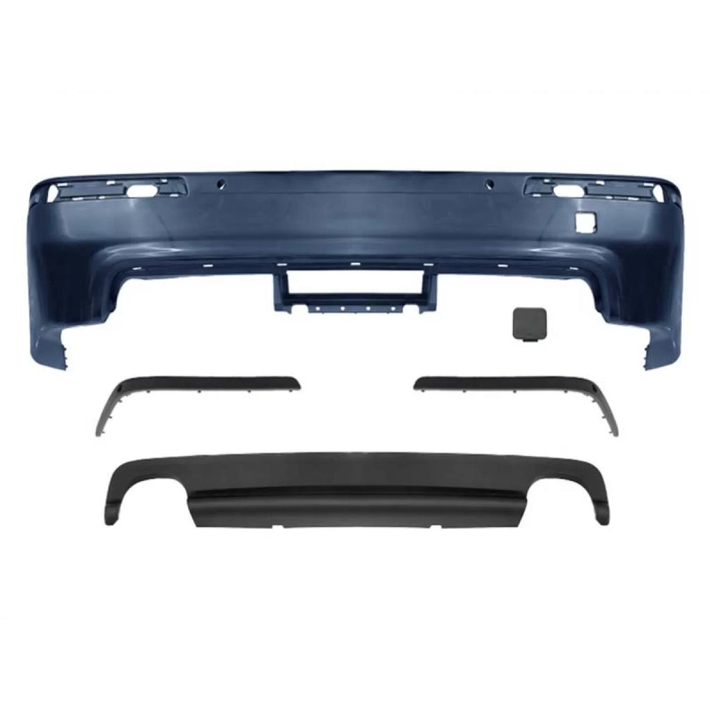 Paraurti posteriore stile M5 per BMW Serie 5 E39 berlina 1996-2003 senza Sensore di parcheggio fori