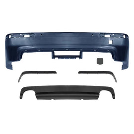Paraurti posteriore stile M5 per BMW Serie 5 E39 berlina 1996-2003 senza Sensore di parcheggio fori