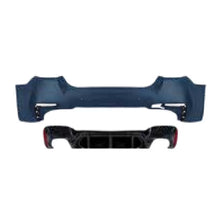 Carica l'immagine nel visualizzatore di Gallery, Paraurti posteriore stile M5 G30 21-23 tipo per BMW Serie 5 F10 berlina 2010-2016