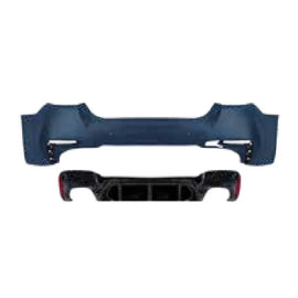 Paraurti posteriore stile M5 G30 21-23 tipo per BMW Serie 5 F10 berlina 2010-2016