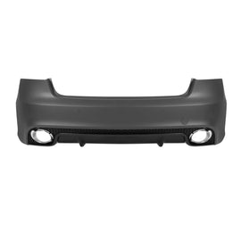 Paraurti posteriore Audi A5 Sportback 2007-2016 stile RS5 con terminali cromati – vista 1
