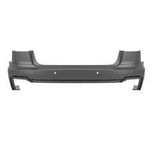 Paraurti posteriore Audi A6 berlina 2015-2018 stile RS6 con terminali neri – vista 3