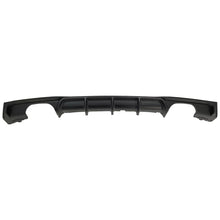 Posteriore Valance diffusore doppio Doppia uscita con Terminali di scarico Fibra di carbonio opaco per BMW Serie 3 F30